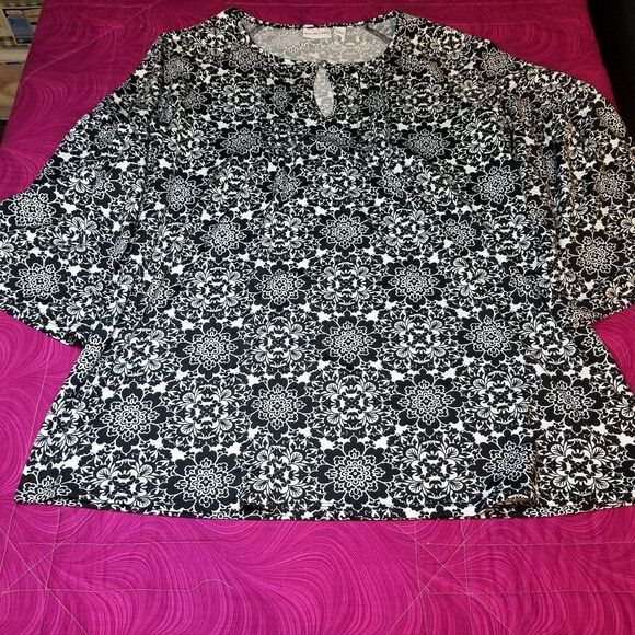 Kim Rogers bell sleeve blouse size small - Picture 1 of 6